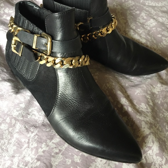 Chiara Ferragni Ankle Boots with Chains 39 - Picture 6 of 7